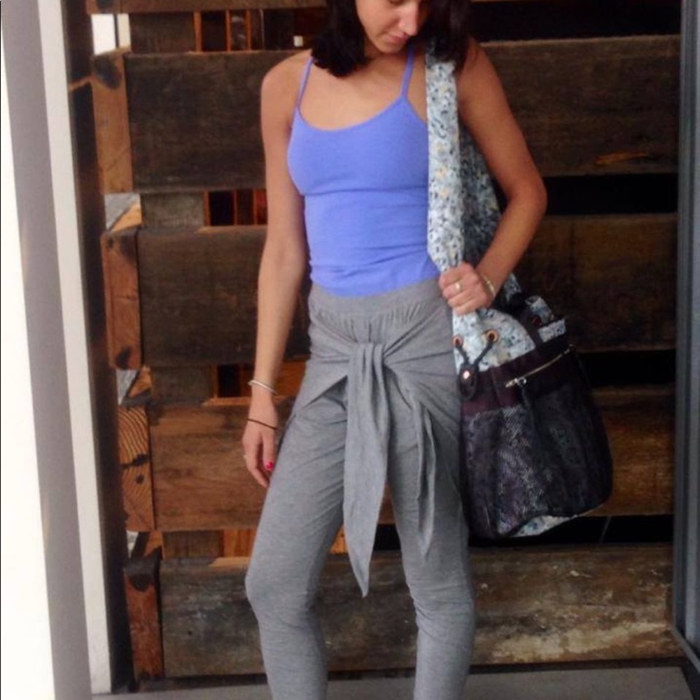 Lululemon tie front pants